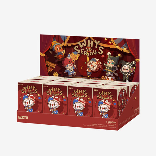 Labubu WHY SO SERIOUS – Coffret 8 Peluches Figurines Vinyl POP MART