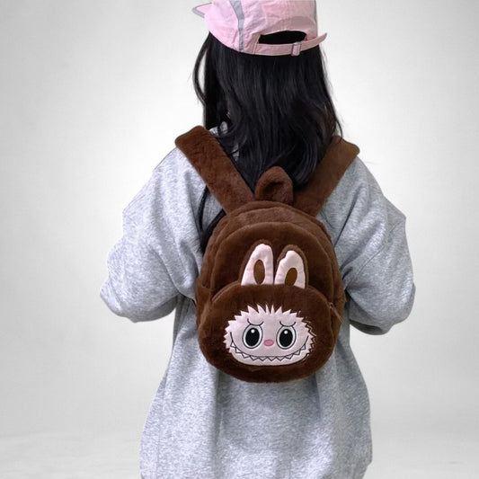 Sac peluche Labubu pour collectionneur