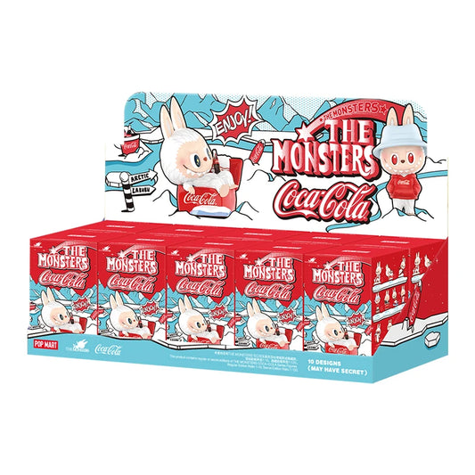Coffret Complet Labubu Coca-Cola POP MART 10 Figurines