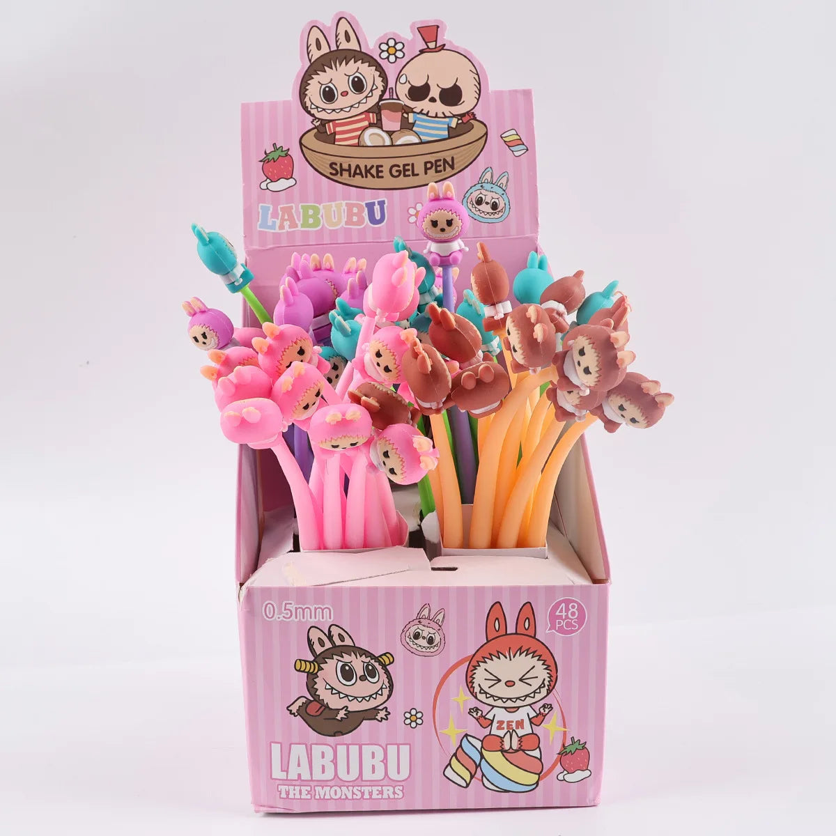 Stylos Labubu enfant gel 0.5 mm apprentissage écriture