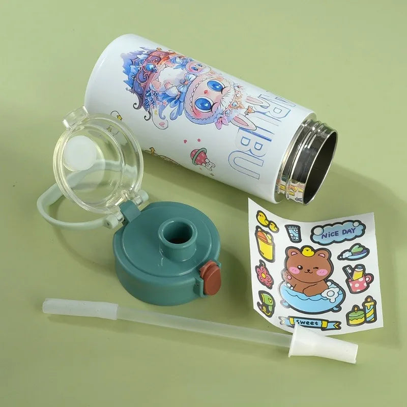 Gourde Labubu noire design collector