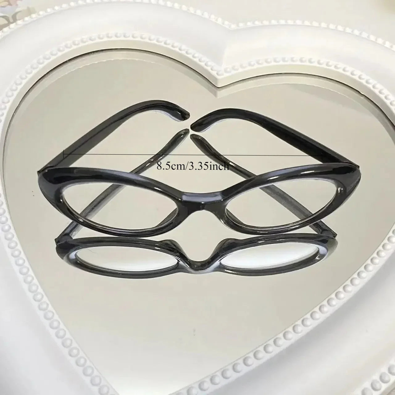 Mini lunettes noires accessoire Labubu