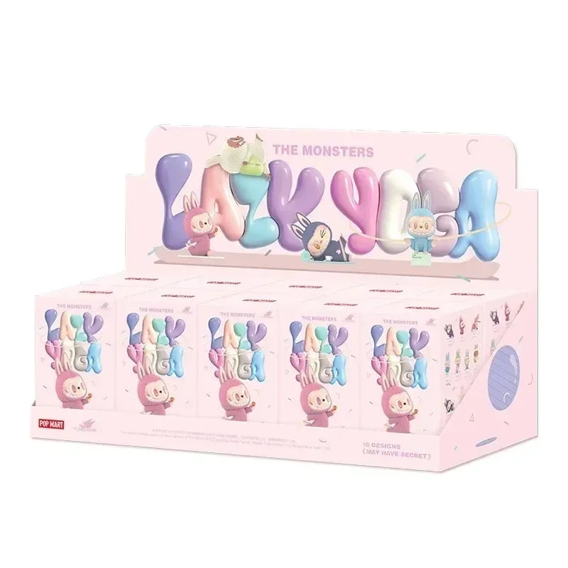 Coffret Complet Labubu Lazy Yoga 10 Figurines Collector