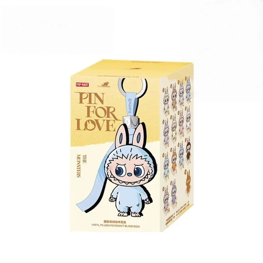 Labubu Pin For Love Porte-Clés POP MART Collector