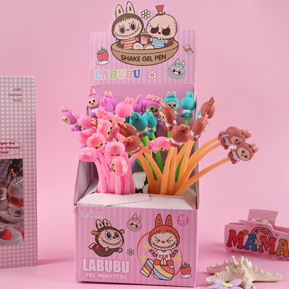 Stylos Labubu enfant présentoir complet