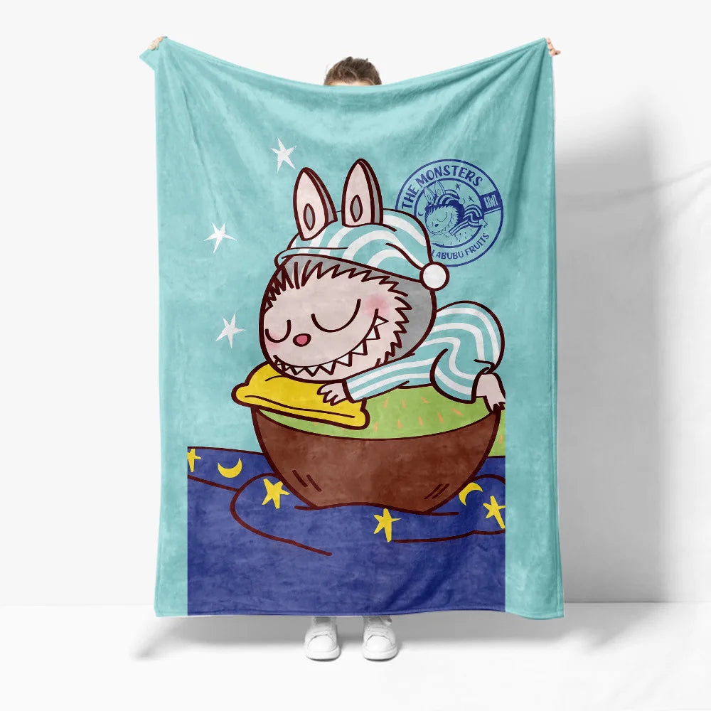 Plaid Labubu original cadeau fan collection