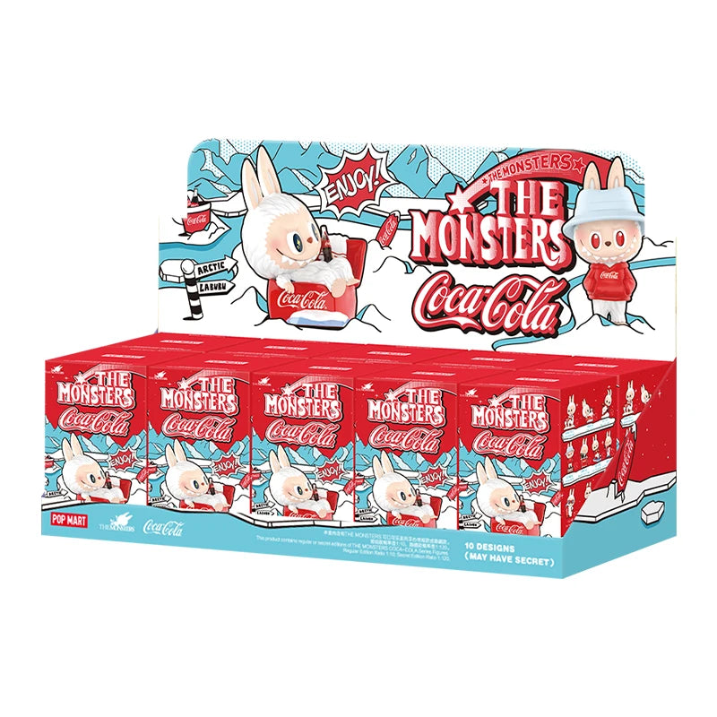 Coffret Complet Labubu Coca-Cola POP MART 10 Figurines
