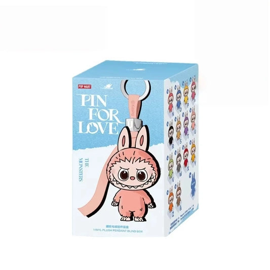 Labubu Pin For Love Série N à Z Porte-Clés POP MART