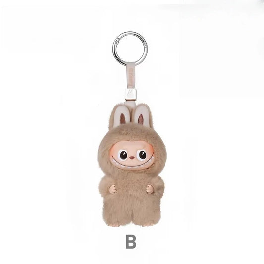 Labubu Pin For Love Kawaii porte-clé peluche