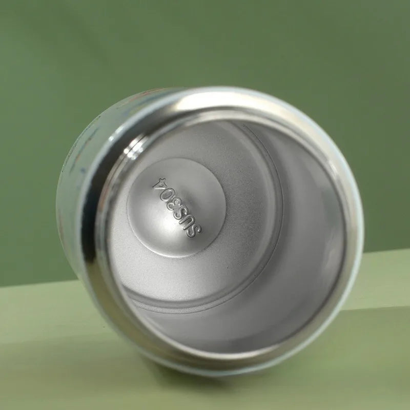 Gourde Labubu bleue pour école et sport