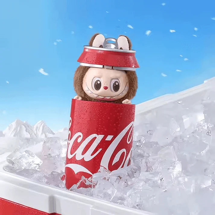 Labubu Vinyl Face Plush POP MART × Coca-Cola