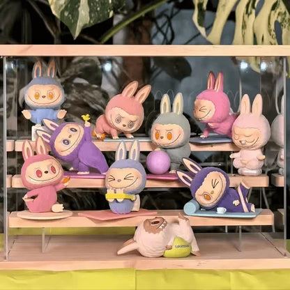 Labubu Lazy Yoga Set Premium 10 pièces