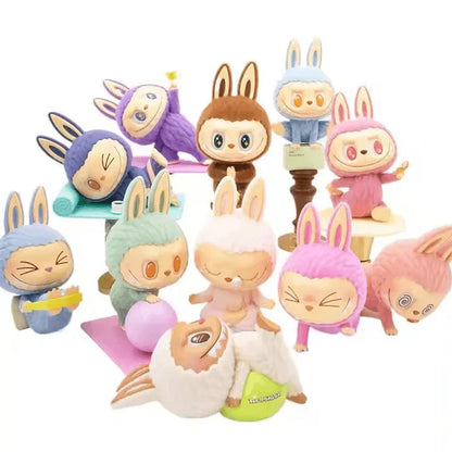 Figurines Labubu Lazy Yoga POP MART